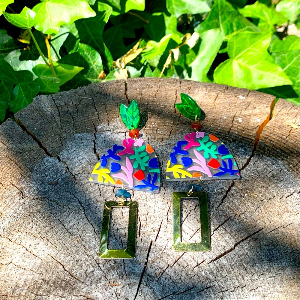 Womens  colorful earrings
